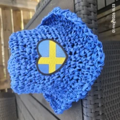 Tygmärke Hjärta Sverige