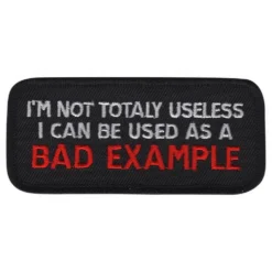 Tygmärke I Can Be Used As a Bad Example