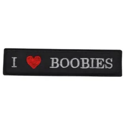 Tygmärke I Love Boobies