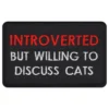 Tygmärke Introverted