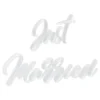 Tygmärke Just Married
