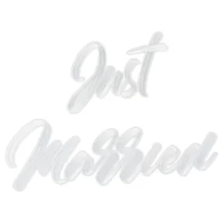 Tygmärke Just Married