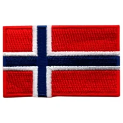 Tygmärke Norska Flaggan