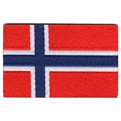 Tygmärke Norska Flaggan