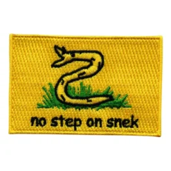 Tygmärke No step on snek