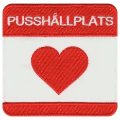 Tygmärke Pusshållplats
