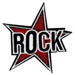 Tygmärke ROCK