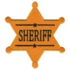 Tygmärke Sheriff-Stjärna