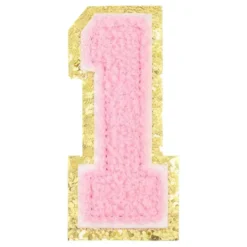 Tygmärke Siffra Rosa