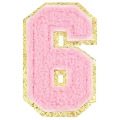 Tygmärke Siffra Rosa