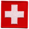 Tygmärke Sjukvård Vitt Kors First Aid