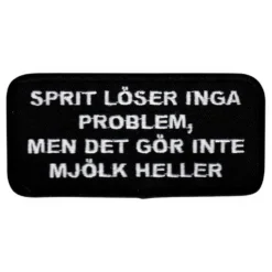 Tygmärke Sprit Löser Inga Problem