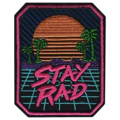 Tygmärke Stay Rad