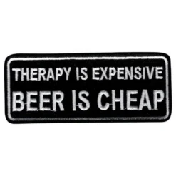 Tygmärke Therapy Is Expensive Beer Is Cheap