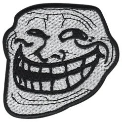 Tygmärke Trollface