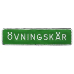 Tygmärke Övningskär
