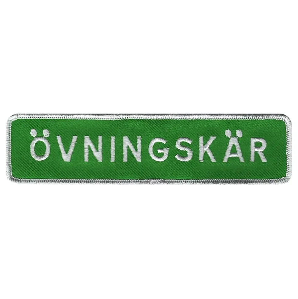 Tygmärke Övningskär