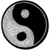 Tygmärke Yin & Yang