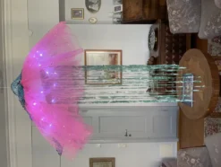 Tyllkjol LED Rosa