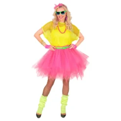 Tyllkjol Neonrosa