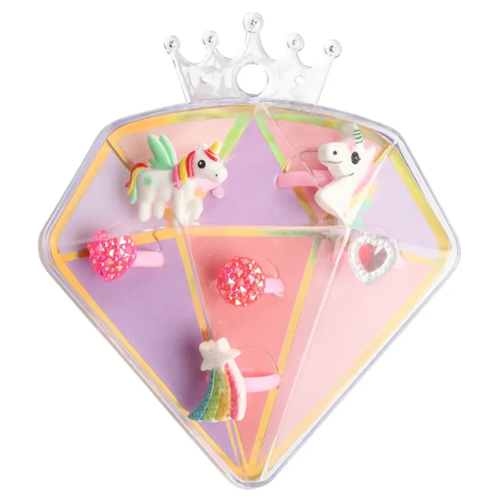 Unicorn Ringar för Barn