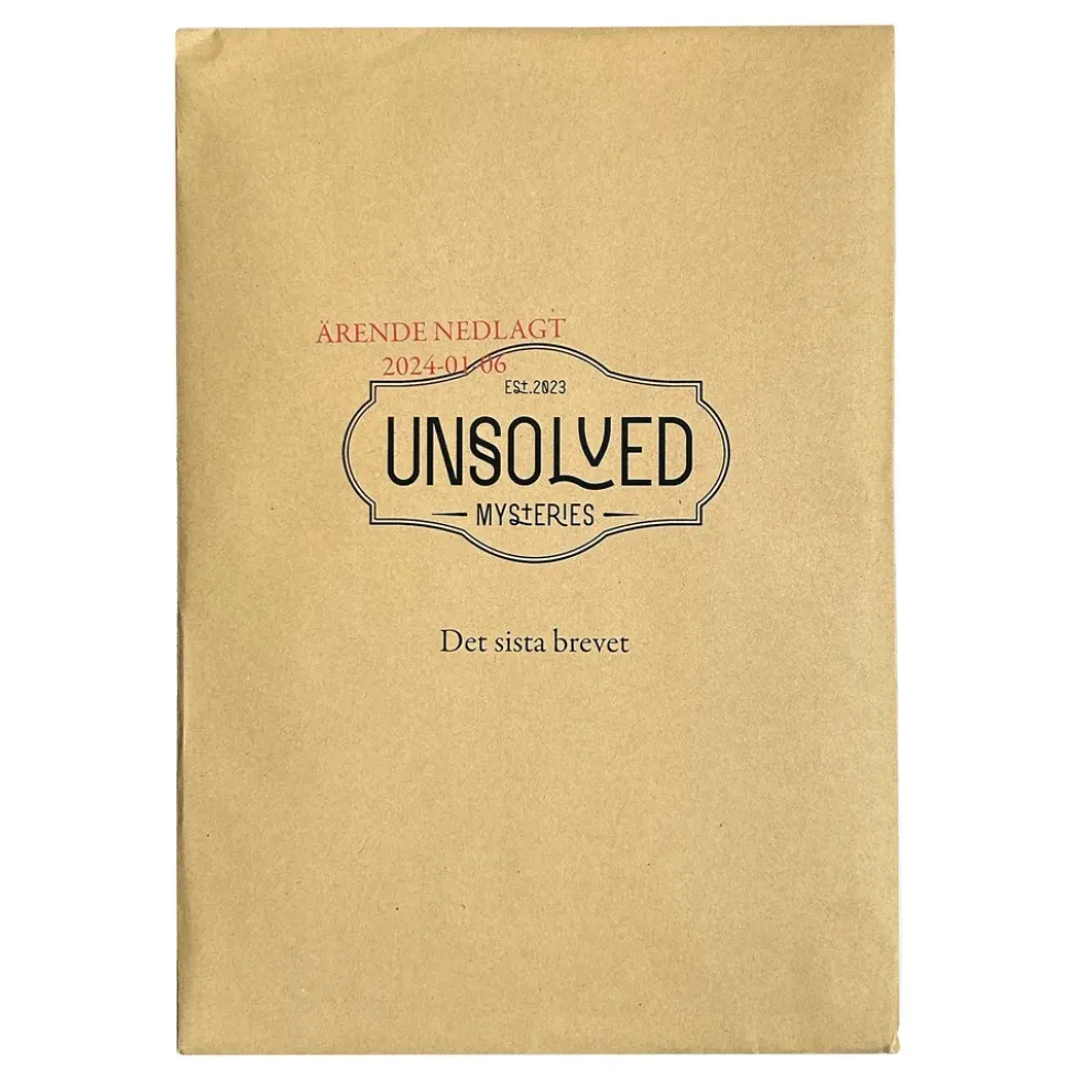 Unsolved Mysteries Det Sista Brevet