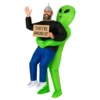 Uppblåsbar Bärande Alien Maskeraddräkt