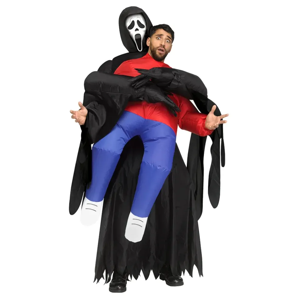 Uppblåsbar Bärande Scream™ Ghost Face Maskeraddräkt