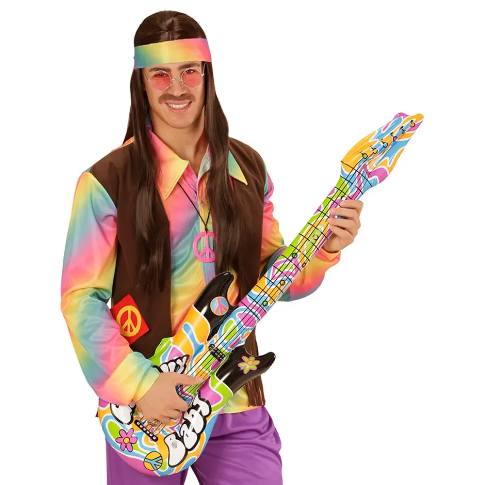 Uppblåsbar Gitarr Hippie