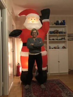 Uppblåsbar Lysande Jättetomte