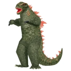 Uppblåsbar Mutant Dinosaurie Maskeraddräkt