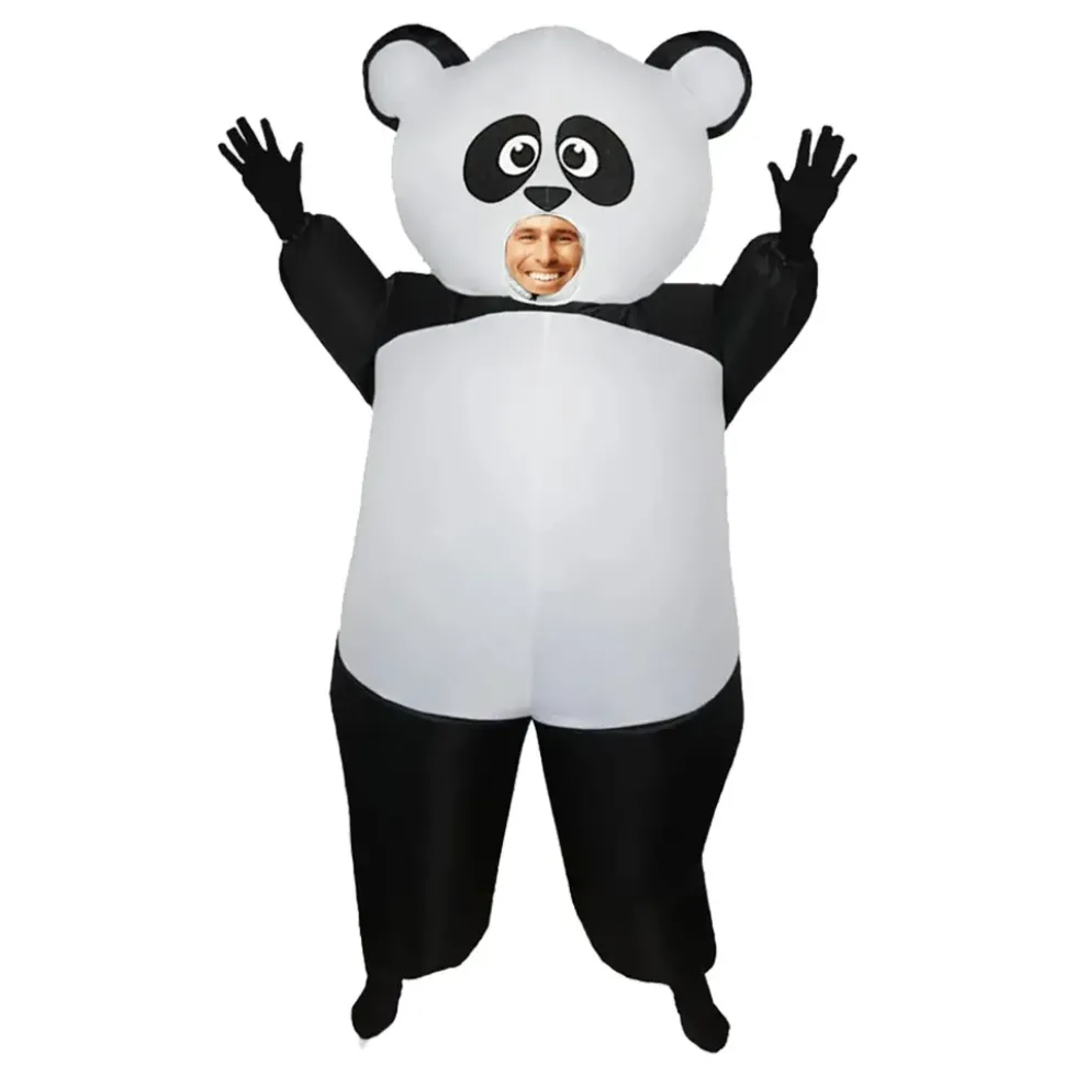 Uppblåsbar Panda Maskeraddräkt