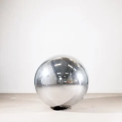 Uppblåsbar Spegelboll Silver