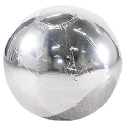 Uppblåsbar Spegelboll Silver