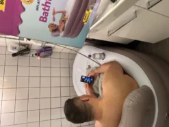 Uppblåsbart Badkar