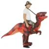 Uppblåsbar Velociraptor Maskeraddräkt
