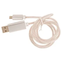 USB Laddningskabel med LED