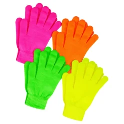 UV Neon Fingerhandskar