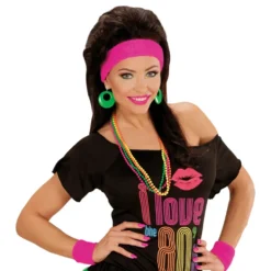 UV Neon Svettband Rosa