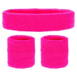 UV Neon Svettband Rosa