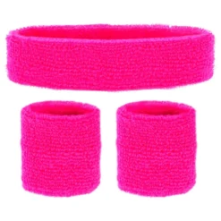 UV Neon Svettband Rosa