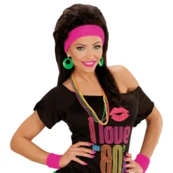 UV Neon Svettband Rosa