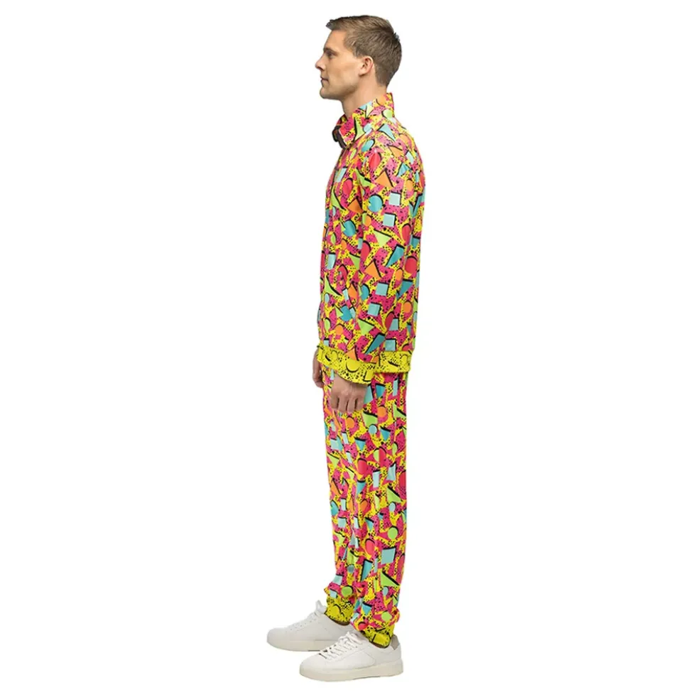UV Pop Art Träningsoverall Herr Maskeraddräkt