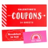 Valentine's Coupons Kuponghäfte