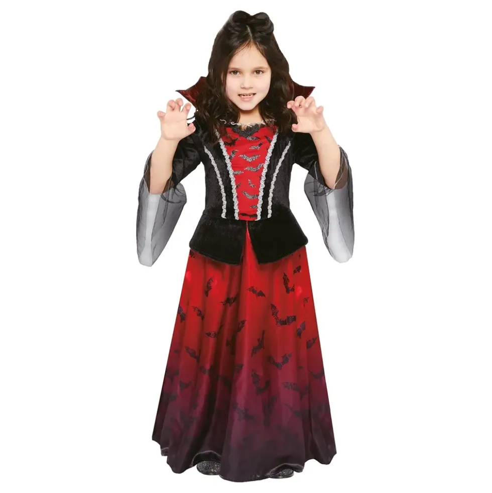 Vampyrklänning Barn Maskeraddräkt