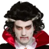 Vampyr Svart Peruk