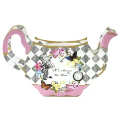 Vasdekoration Tekanna Alice Wonderland