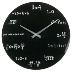 Väggklocka för Matematiker