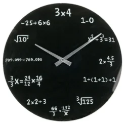 Väggklocka för Matematiker