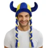 Vikingahjälm Sverige med Flätor